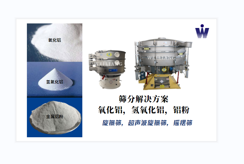 氧化鋁、氫氧化鋁、金屬鋁粉篩分案例
